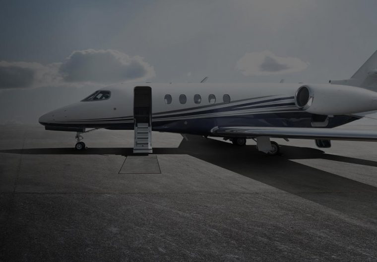 A background image for Nexgen of a private plane