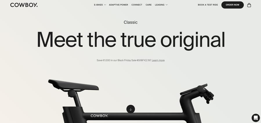 Cowboy website screenshot