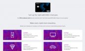 Sony Rewards full web design image